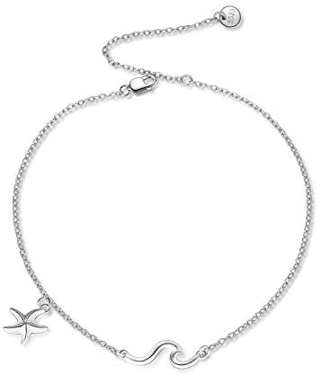 S925 Sterling Silver Anklets for Women Girls Jewelry Birthday Gifts