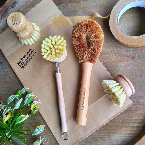 Eco Friendly Washing Up Brush Set, 4 Piece Eco Friendly, Zero Waste, New Home Kitchen Cleaning Gift, Sustainable Living