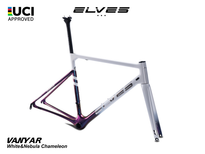 ELVES Vanyar UCI Superlight Road Carbon Frameset. Climbing Road Frame.