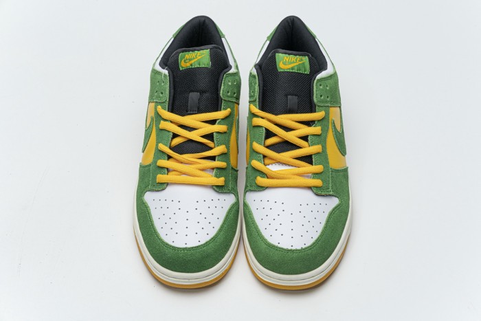 LJR Nike Dunk Low Green Yellow