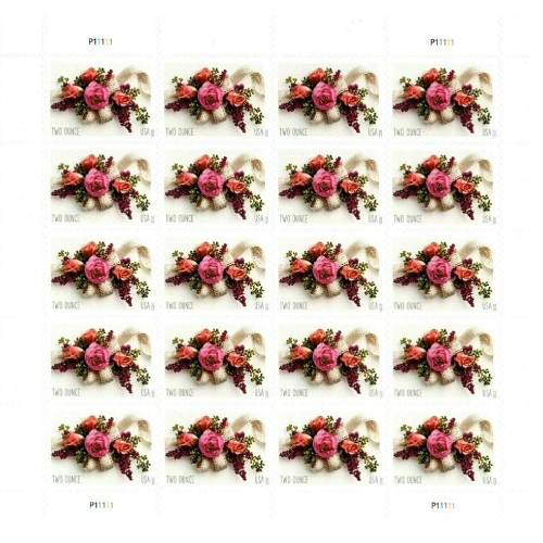 Garden Corsage 2020 - 5 Sheets / 100 Pcs