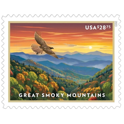Great Smoky Mountains 2023 - 1 Sheet / 4 Pcs