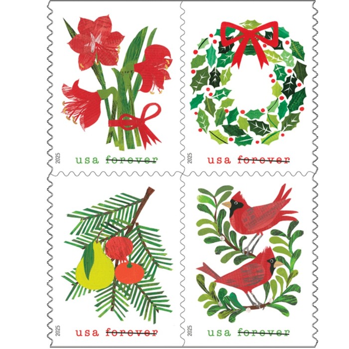 Holiday Cheer 2025 - 5 Booklets / 100 Pcs