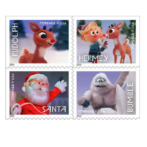 Rudolph the Red Nosed Reindeer 2014- 5 Booklets / 100 Pcs