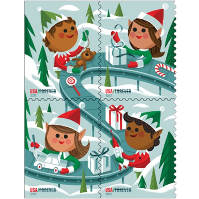 Holiday Elves 2022 - 1 Booklets / 20 Pcs