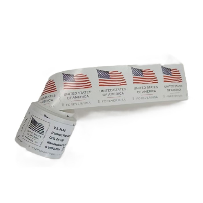 Flag 2025 Roll - 1 Roll / 100 Pcs