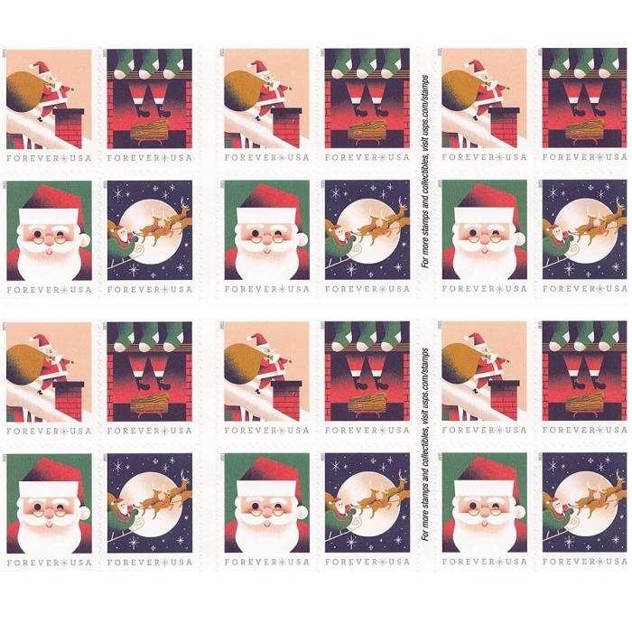 A Visit From St. Nick 2021 - 5 Booklets / 100 Pcs