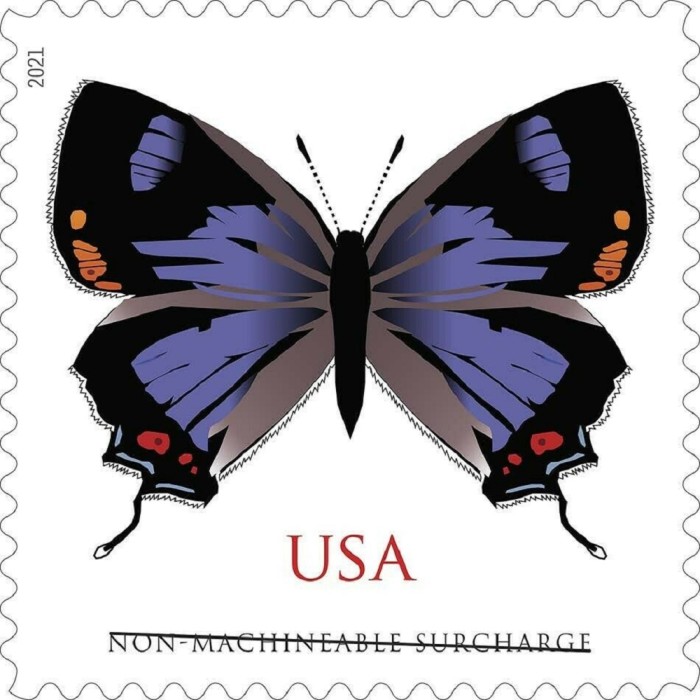 Colorado Hairstreak 2021 - 5 Sheets / 100 Pcs