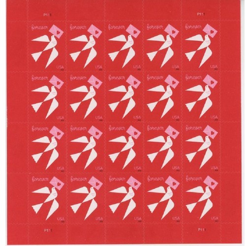 Love 2024 - 5 Sheets / 100 Pcs