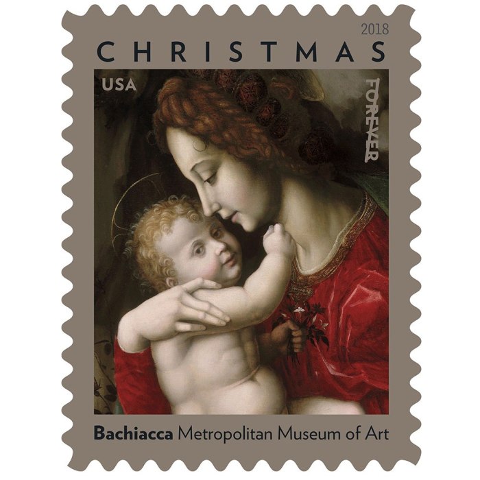 Madonna & Child by Bachiacca 2018  - 5 Booklets / 100 Pcs