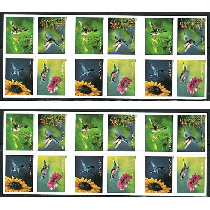 Garden Delights 2024  - 5 Booklets / 100 Pcs