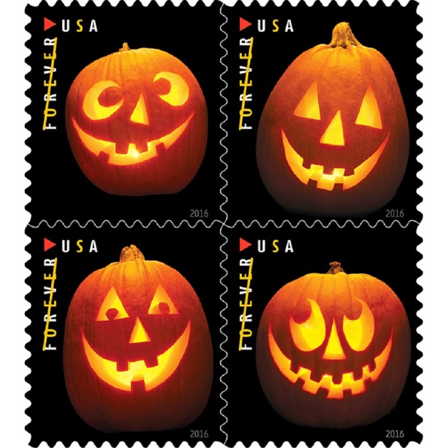 Jack O'Lanterns 2016 - 5 Booklets / 100 Pcs