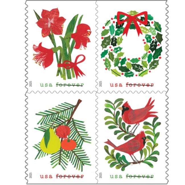 Holiday Cheer 2025 - 5 Booklets / 100 Pcs