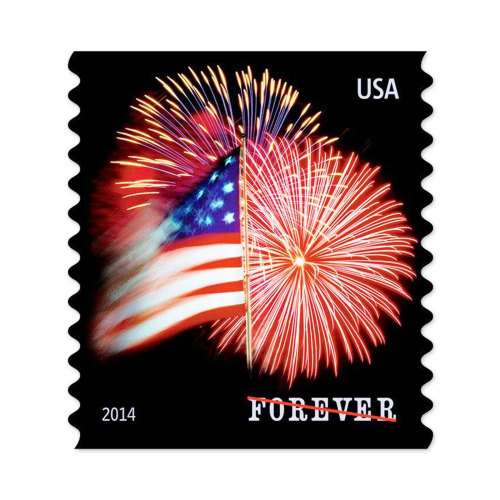 Flag Fireworks 2014 - 5 Booklets / 100 Pcs