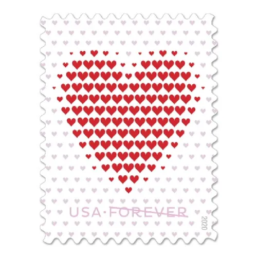 Made of Hearts 2020 - 5 Sheets / 100 Pcs