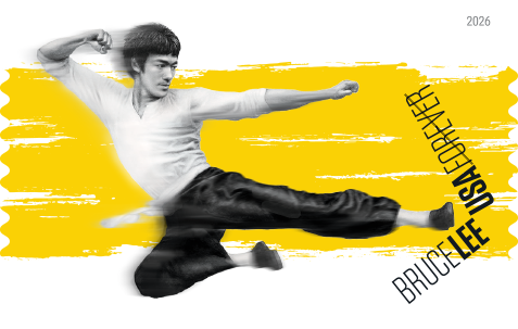 Bruce Lee 2026 - 5 Sheets / 100 Pcs