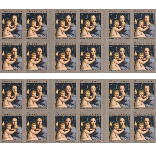 Madonna of the Candelabra 2011 - 5 Sheets / 100 Pcs