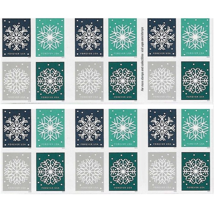 Winter Whimsy 2024 - 5 Booklets / 100 Pcs
