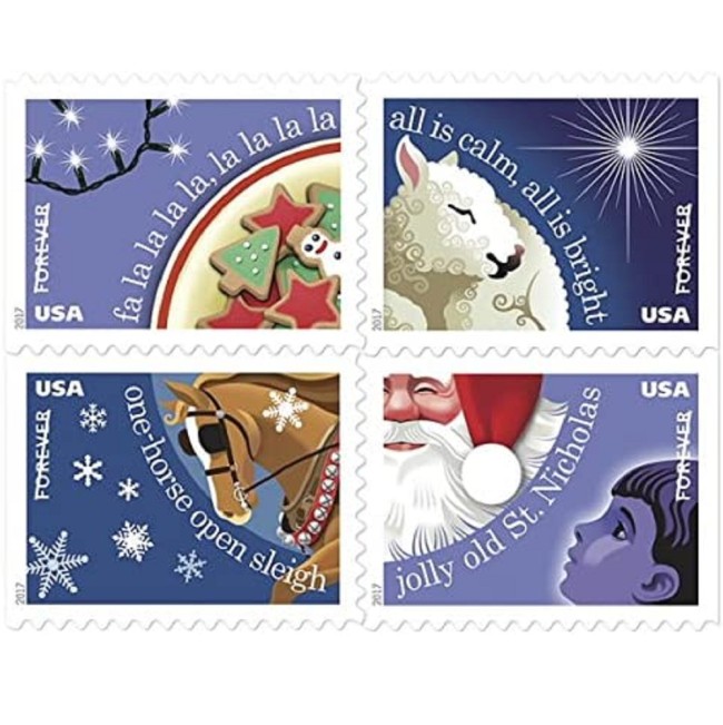 Christmas Carols 2017 - 5 Booklets / 100 Pcs