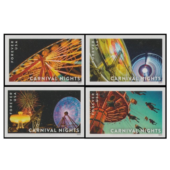 Carnival Nights 2024 - 5 Sheets  / 100 Pcs