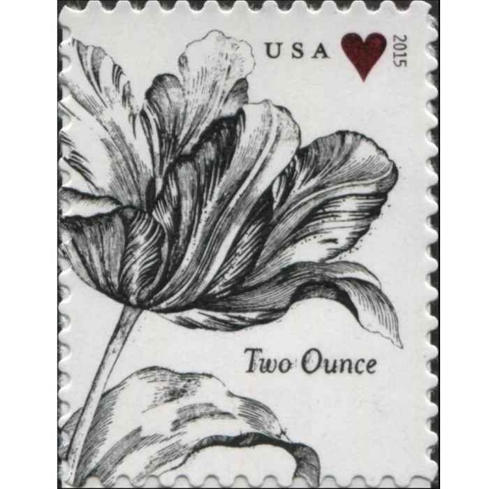 Vintage Tulip 2015 - 5 Sheets  / 100 Pcs