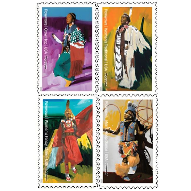 Powwows 2025 - 5 Sheets  / 100 Pcs