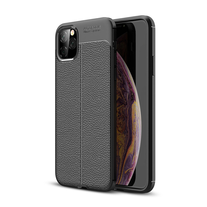 iPhone 8 Rubber Back Case - Black