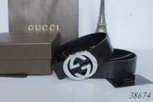 Super Perfect Quality Gucci Belts(100% Genuine Leather,Steel Buckle)-125