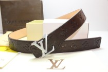 Super Perfect Quality LV Belts(100% Genuine Leather,Steel Buckle)-216