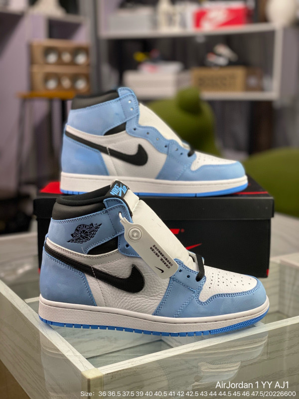 Authentic Air jordan 1 UNC