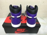Authentic Air Jordan 1 Court Purple