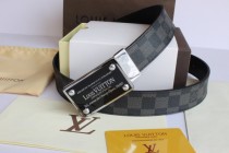Super Perfect Quality LV Belts(100% Genuine Leather,Steel Buckle)-021