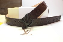 Super Perfect Quality LV Belts(100% Genuine Leather,Steel Buckle)-210