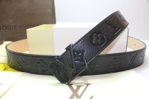 Super Perfect Quality LV Belts(100% Genuine Leather,Steel Buckle)-232