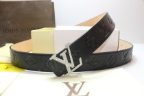 Super Perfect Quality LV Belts(100% Genuine Leather,Steel Buckle)-224