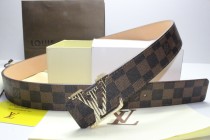 Super Perfect Quality LV Belts(100% Genuine Leather,Steel Buckle)-075