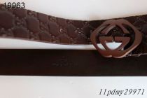 Super Perfect Quality Gucci Belts(100% Genuine Leather,Steel Buckle)-025