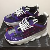 Authentic Versace Shoes Purple