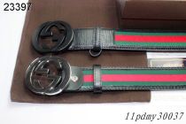Super Perfect Quality Gucci Belts(100% Genuine Leather,Steel Buckle)-081
