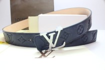 Super Perfect Quality LV Belts(100% Genuine Leather,Steel Buckle)-193