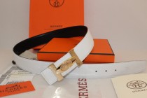 Super Perfect Quality Hermes Belts(100% Genuine Leather,Reversible Steel Buckle)-082