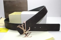 Super Perfect Quality LV Belts(100% Genuine Leather,Steel Buckle)-127