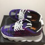 Authentic Versace Shoes Purple