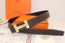 Super Perfect Quality Hermes Belts(100% Genuine Leather,Reversible Steel Buckle)-061