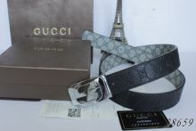 Super Perfect Quality Gucci Belts(100% Genuine Leather,Steel Buckle)-110