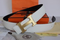 Super Perfect Quality Hermes Belts(100% Genuine Leather,Reversible Steel Buckle)-020