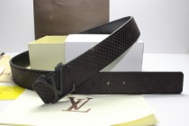 Super Perfect Quality LV Belts(100% Genuine Leather,Steel Buckle)-138