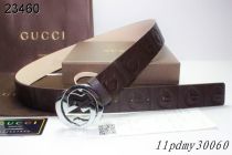 Super Perfect Quality Gucci Belts(100% Genuine Leather,Steel Buckle)-104