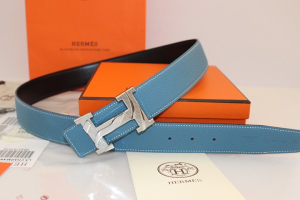 Super Perfect Quality Hermes Belts(100% Genuine Leather,Reversible Steel Buckle)-059