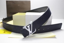 Super Perfect Quality LV Belts(100% Genuine Leather,Steel Buckle)-115